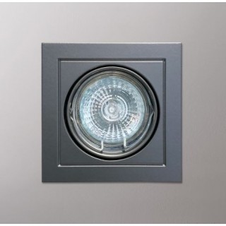 Corp de iluminat patrat D51mm "Metal Mat" Corp de iluminat patrat D51mm "Metal Mat"